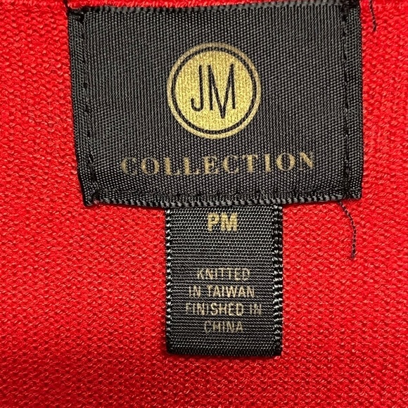 Cardigan Red Sweater - Picture 7 of 12